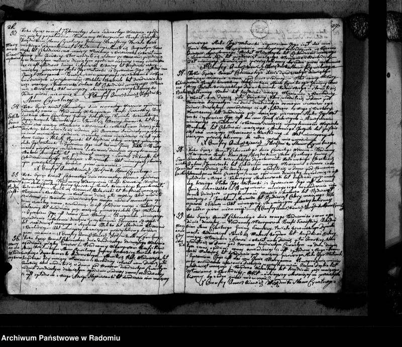 image.from.unit.number "Tczów 1814 [Duplikat akt urodzonych, zaślubionych i zmarłych]"