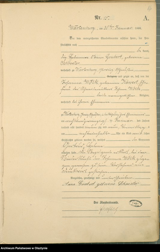 image.from.unit.number "Geburts-Haupt-Register Nr 1 - 181"