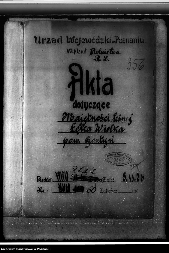 Obraz 4 z jednostki "Majętność leśna Łąka Wielka"