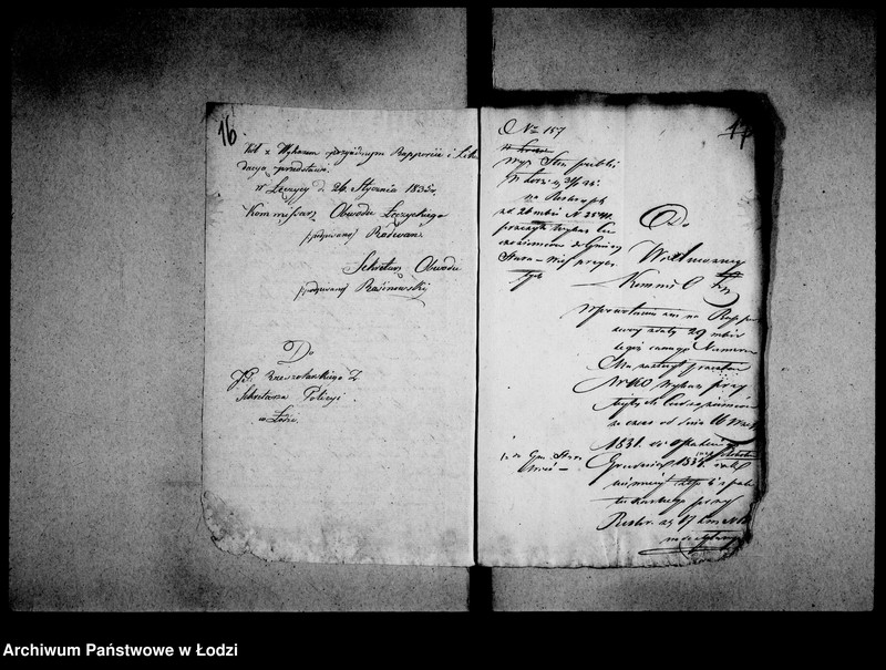 Obraz 15 z jednostki "Akta tyczące się komissoriów w rozmaitych zdarzeniach"