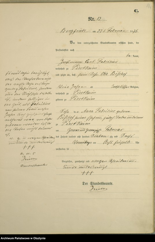 image.from.unit.number "Sterbe-Haupt-Register Nr 1 - 62"
