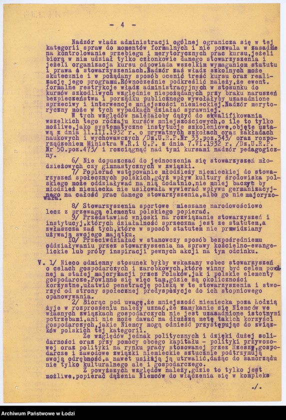 Obraz 7 z jednostki "[Okólniki w sprawie stowarzyszeń niemieckich]"