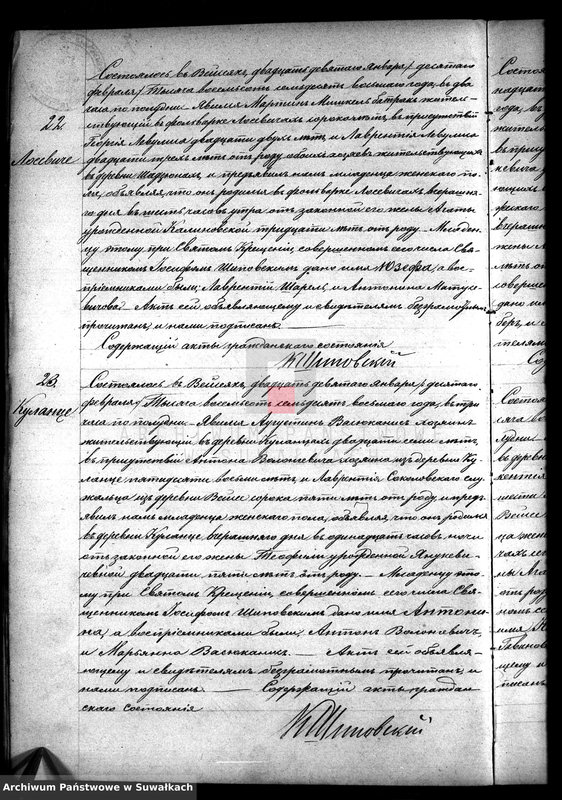 image.from.unit.number "Duplikat aktov rodivšichsja, umeršich i brakosočetavšichsja vejsejskogo rimsko-katoličeskogo prichoda na 1878 god"