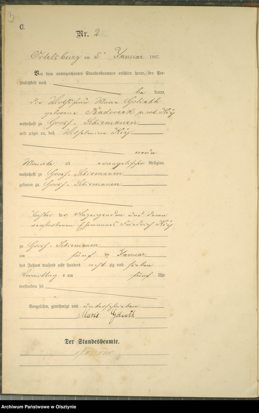 image.from.unit.number "Sterbe-Haupt-Register Nr 1 - 52"