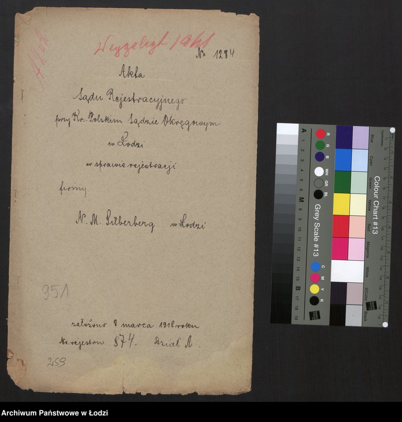 Obraz 2 z jednostki "N. M. Silberberg - skład papieru"