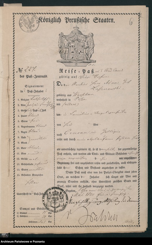 Obraz 9 z jednostki "A. betr. Adam von Łuszczewski"