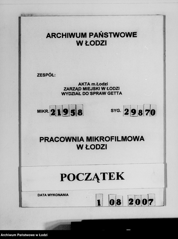Obraz 1 z jednostki "Beschlagnahmen auf den Baluter Ring"
