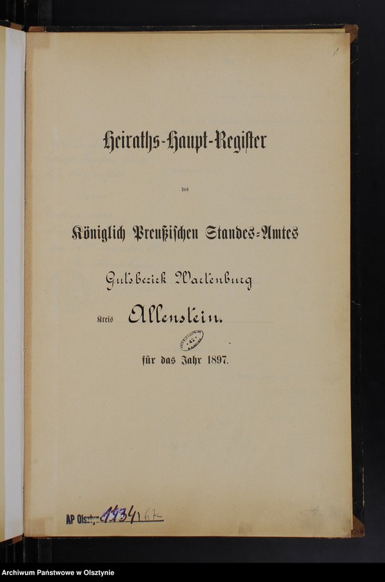 image.from.unit.number "Heiraths-Haupt-Register /wpisów nie było/"