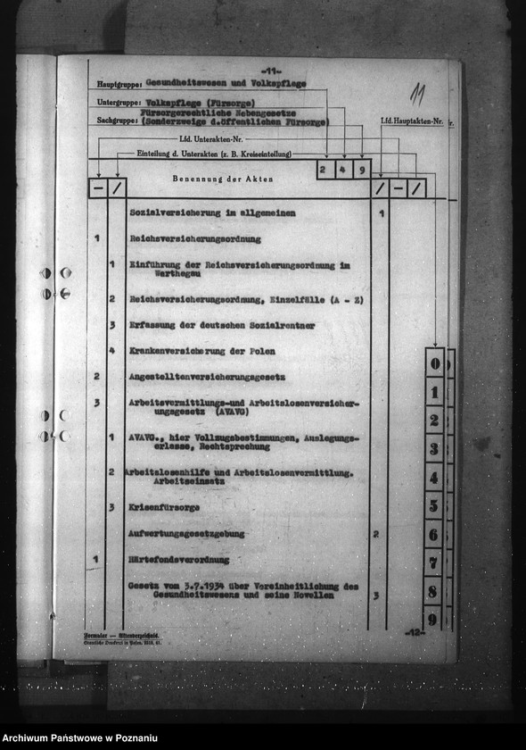 Obraz 15 z jednostki "Registratur Volkspflege"