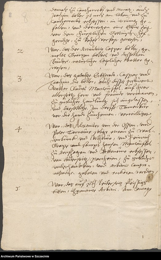 image.from.unit.number "Eggert Manteuffel zu Parpart [Paprotno] contra Jürgen Koeller zu Goerke [Górki (Pomorskie)]in po debiti, vol. I."