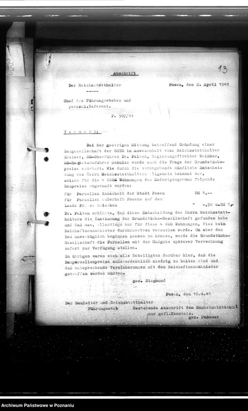 Obraz 17 z jednostki "Baulandpreise für das Wohnungsprogramm"