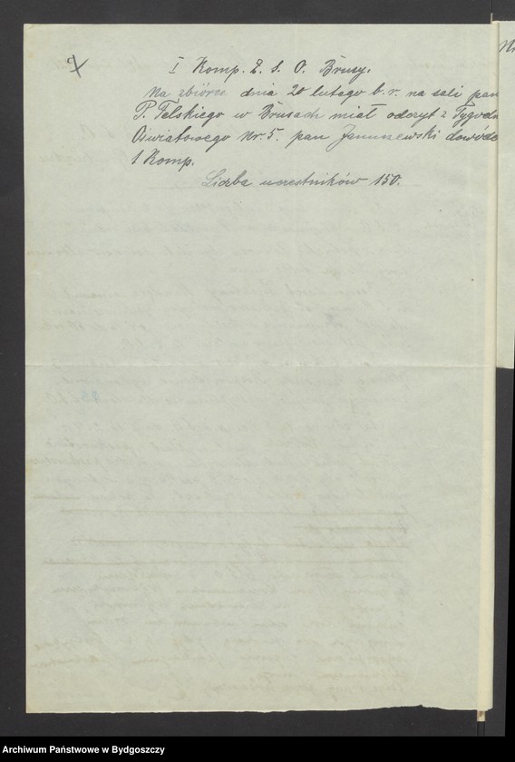 image.from.unit.number "Raporty Baonów do Komendy Powiatowej w Chojnicach o pracach oświatowych [wykładach i odczynach]"