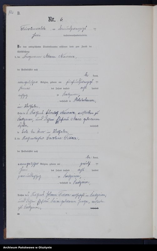 image.from.unit.number "Heirats-Neben-Register Nr 1 - 13"