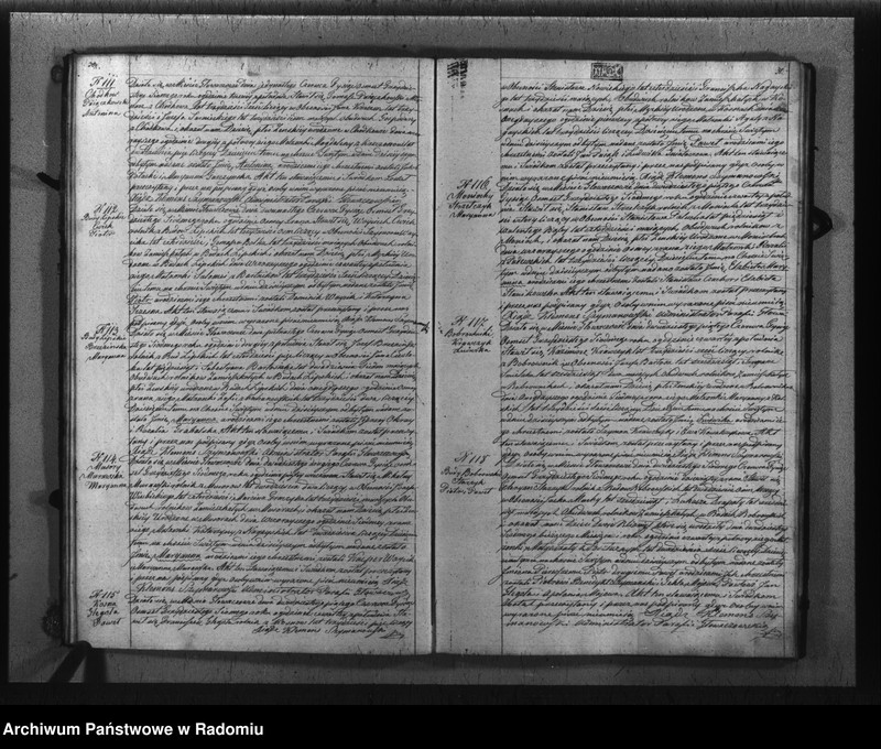 image.from.unit.number "Duplikat aktów urodzenia, małżeństw i zeyścia gminy i parafii Gowaczowskiey na rok 1837"