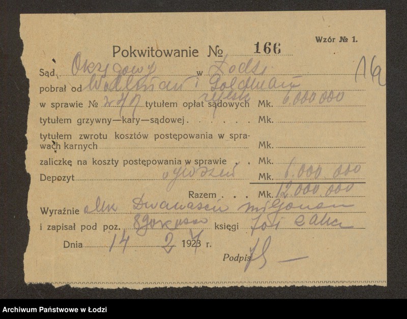 Obraz 18 z jednostki "Wollman i Goldmann – Łódzka Przędzalnia Wigonji"