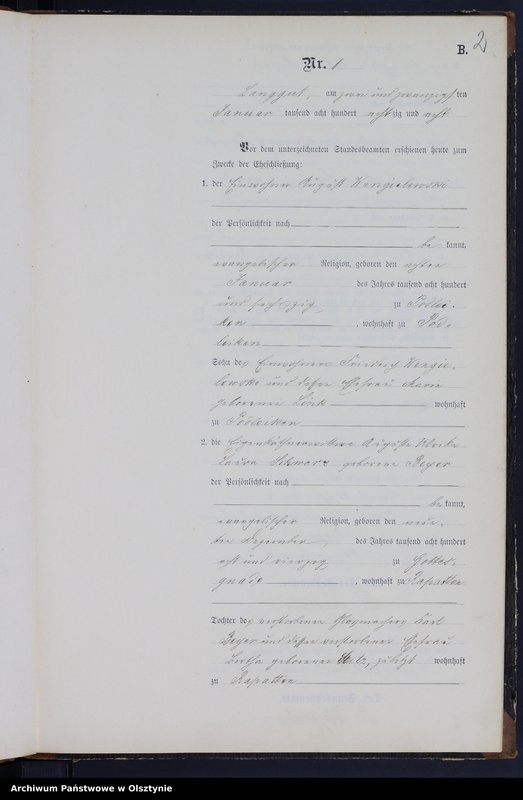 image.from.unit.number "Heiraths-Neben-Register Nr 1 - 16"