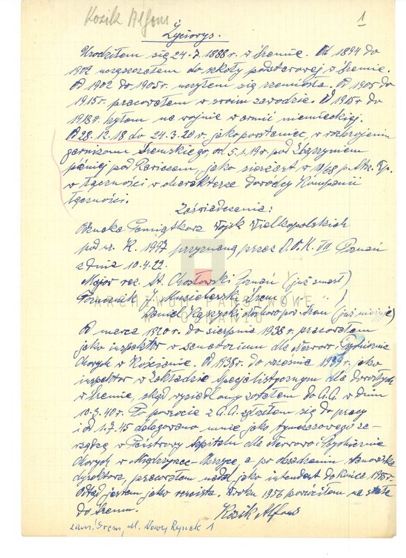 Obraz 14 z jednostki "Życiorysy powstańców wielkopolskich: K - tom X /Kozik Alfons - Kręglewski Edmund/."