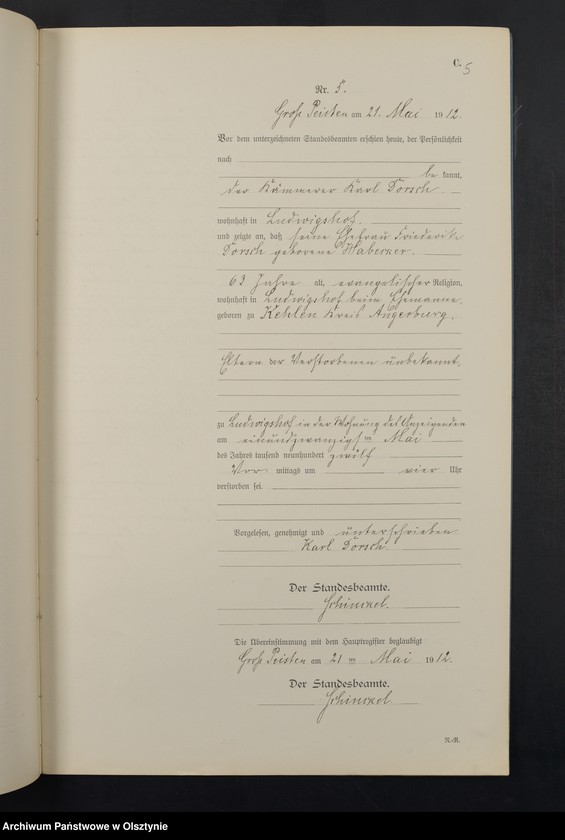 image.from.unit.number "Sterbe-Neben-Register Nr 1 - 14 [ Księga zgonów - wtóropis ]"