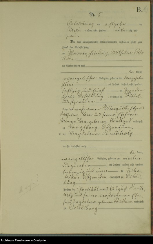 image.from.unit.number "Heiraths-Haupt-Register Nr 1 - 18"