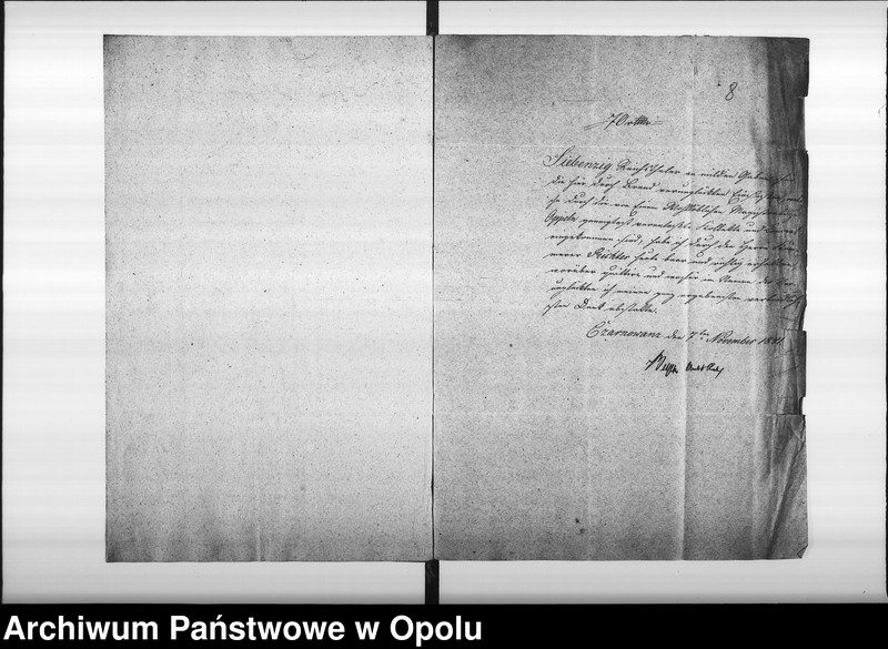 Obraz 10 z jednostki "Acta des Magistrats zu Oppeln betreffend die Sammlung milder Beiträge 1841-1845"