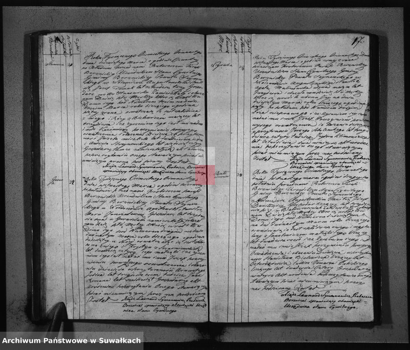image.from.unit.number "Akta Urodzonych Gminy Berznickiey od 1 Stycznia Roku 1818"