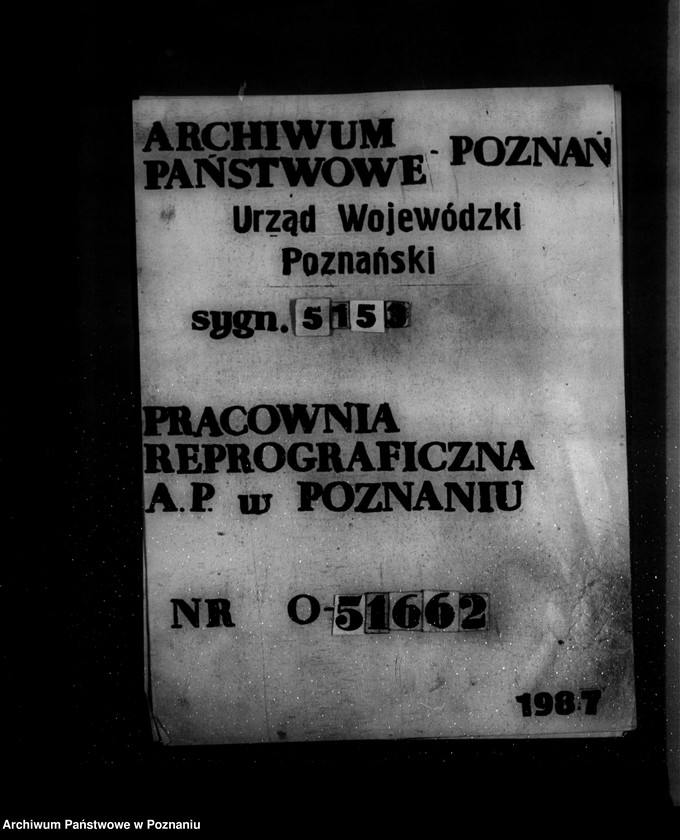 Obraz 1 z jednostki "Tartak parowy w Palędziu powiat poznański M. Garstecki nr woj. 2295"