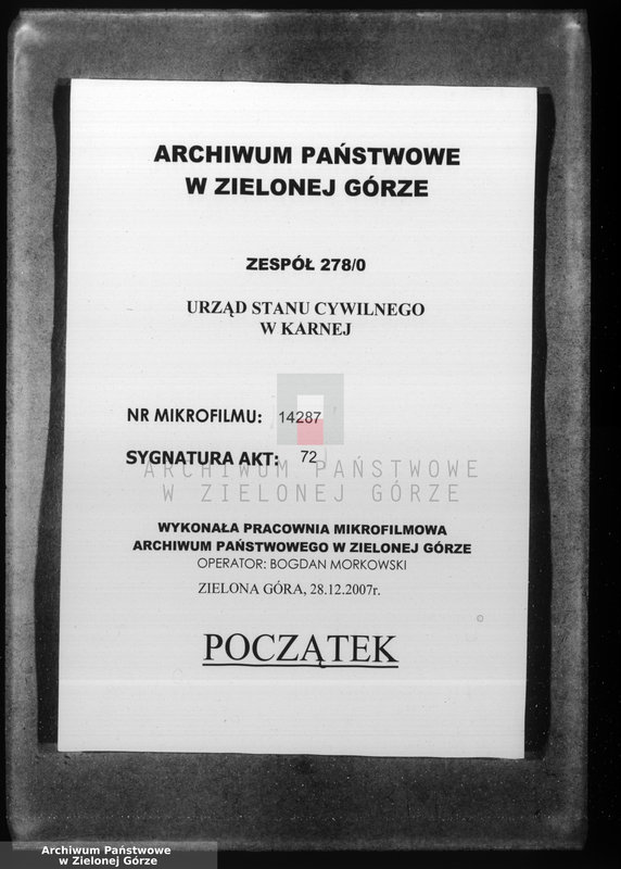 Obraz 1 z jednostki "Sterbe-Neben-Register"
