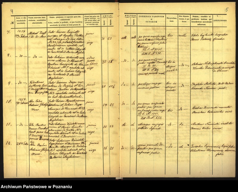 Obraz 5 z jednostki "Księga małżeństw"