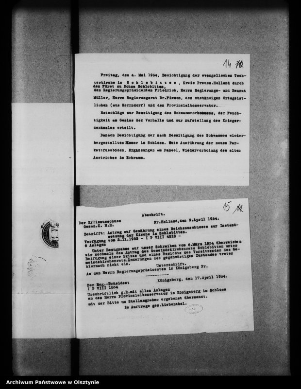 image.from.unit.number "Schlobitten, evangelische Kirche"