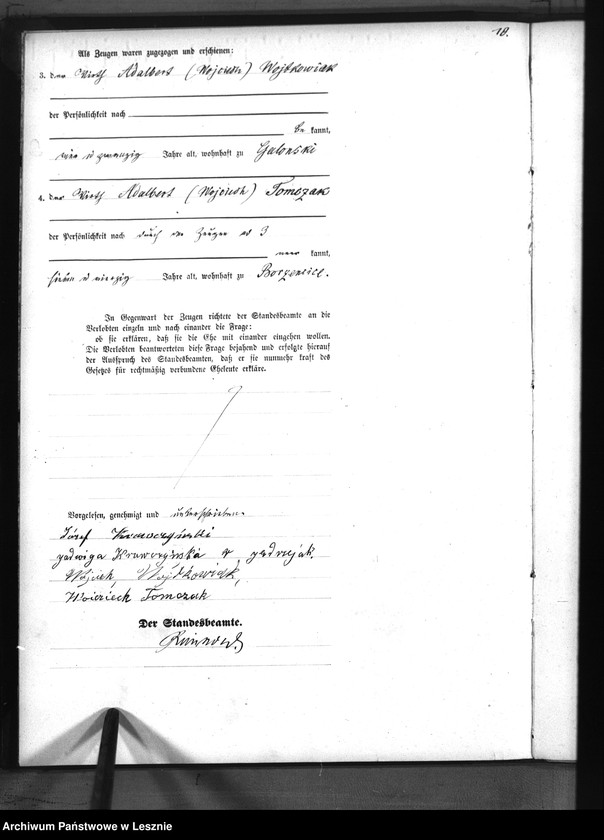 Obraz 14 z jednostki "[Księga małżeństw]"