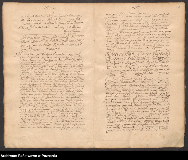 Obraz 11 z jednostki "Acta officii et iudicii consularis civitatis Posnaniae."