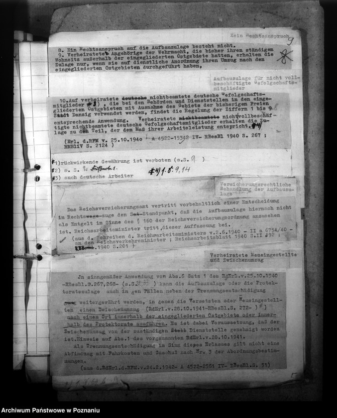 Obraz 13 z jednostki "Aufbauzulage für Beamten in den Ostgebieten"