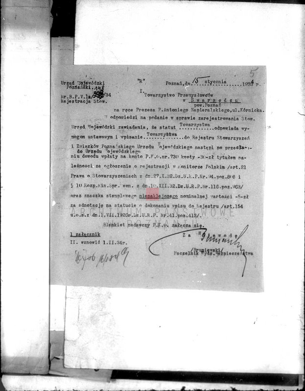 Obraz 13 z jednostki "Towarzystwo Rzemieślnicze,,"Goplana"" w Ślesinie powiat koniński"