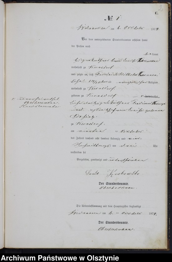 image.from.unit.number "Sterbe-Neben-Register Nr 1 - 28"