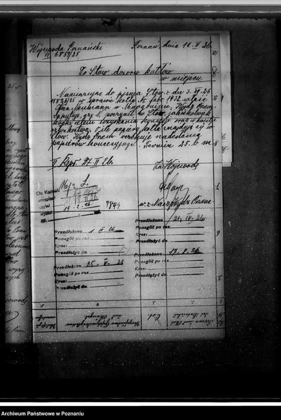 Obraz 12 z jednostki "Fabryka wyrobów mięsnych w Margoninie pow. chodzieski kocioł fabryczny nr 1432, nr woj. 813"