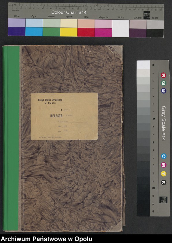 Obraz 3 z jednostki "Urząd Stanu Cywilnego w Opolu 1905 Rejestr Urodzeń miejscowa Nr 958 do 1287"