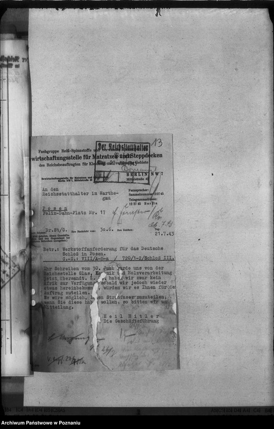 Obraz 17 z jednostki "Schloss - Umbau in Posen"