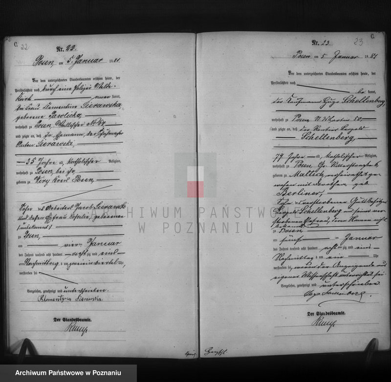 Obraz 13 z jednostki "Księga zgonów t. I"