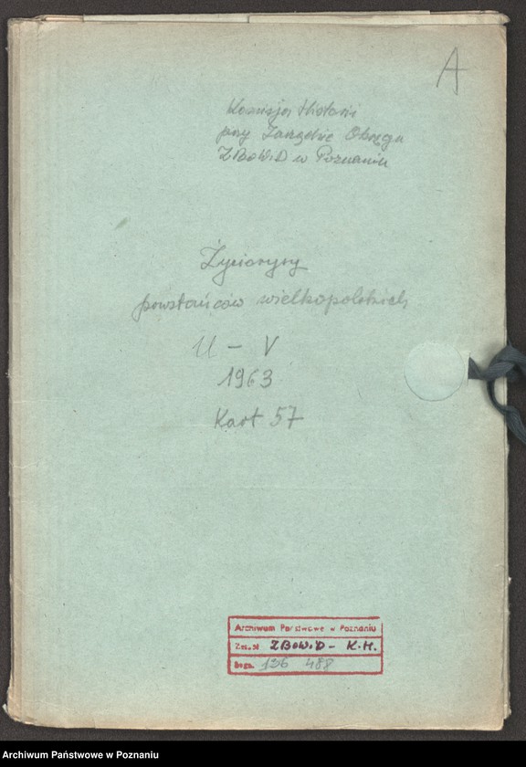 Obraz 6 z jednostki "Życiorysy powstańców wielkopolskich: U - V."
