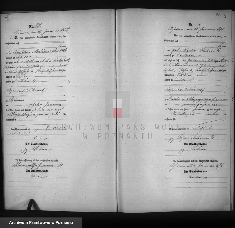 Obraz 13 z jednostki "Księga zgonów"