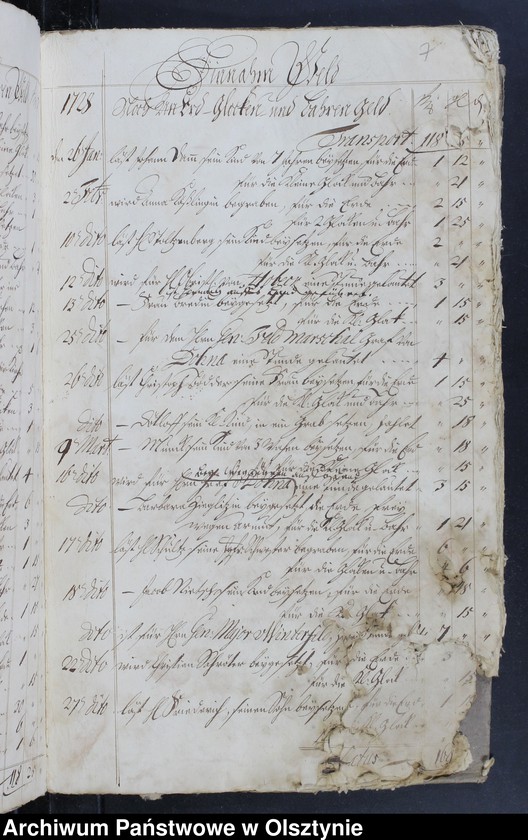 image.from.unit.number "Kirchen Rechnung über Einnahme und Ausgabe"