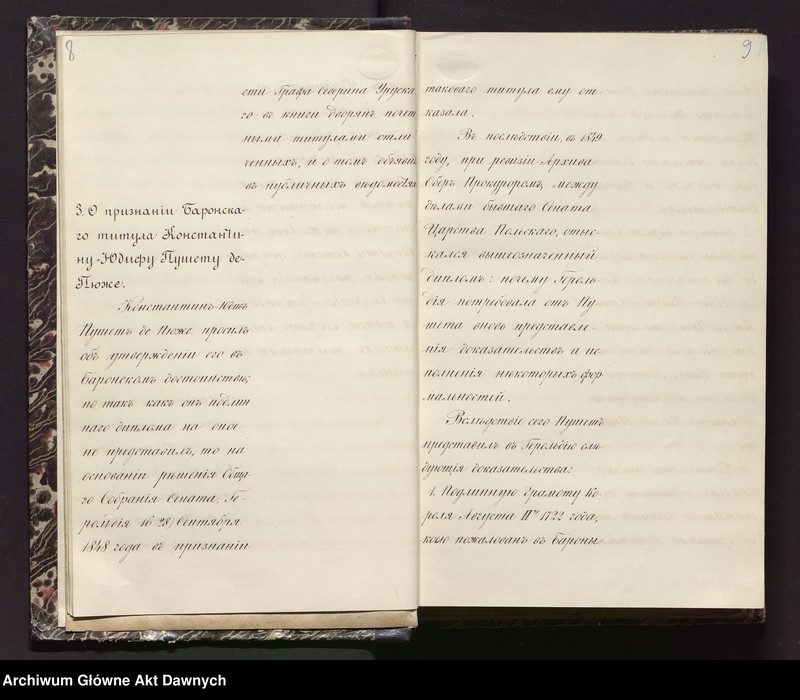 image.from.unit.number "Żurnały Obszczago Sobranija Warszawskich Diepartamientow Prawitielstwujuszczago Sienata LXXII-LXXIX, 1854."