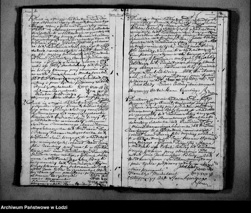 image.from.unit.number "Księga Akt Stanu Cywilnego Wyznania Mojżeszowego Urodzenia, Małżeństwa, Smierci w parafii Bełchatow w Powiecie Piotrkowskim Wojewodztwie Kali[skim] na Rok 1832"