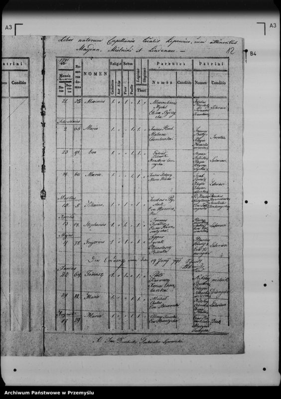 Obraz 17 z jednostki "[Kopie ksiąg metrykalnych parafii Lipowiec (dekanat Lubaczów)]"