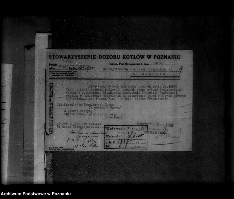 Obraz 5 z jednostki "Młyn parowy i majątek ziemski w Plewiskach powiat poznański nr woj. 5873"