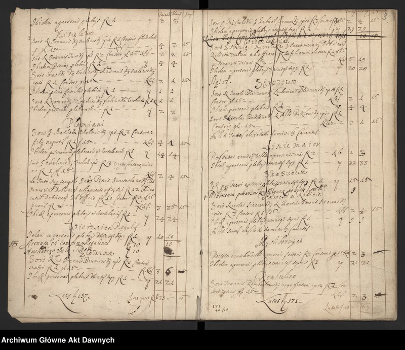 image.from.unit.number "Rozliczenie pogłównego i poboru z 1664 r. - czy to 150, czy 151?."