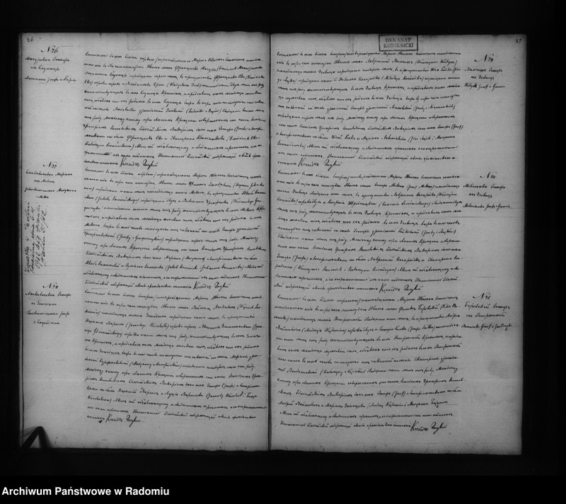 image.from.unit.number "[Duplikat akt urodzonych, zaślubionych i zmarłych parafii Jedlnia z 1870 r.]"