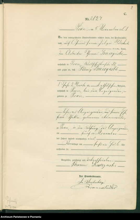 Obraz 10 z jednostki "[Księga zgonów t. VI]"