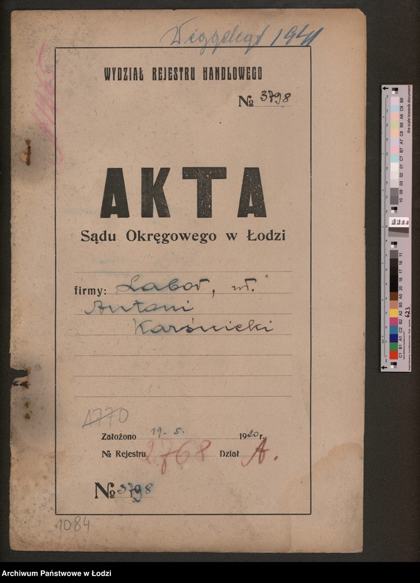 Obraz 2 z jednostki "Karśnicki Antoni- „Labor” biuro techniczne"