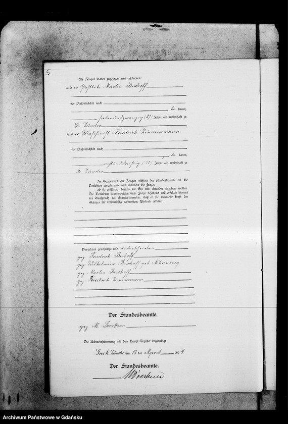 image.from.unit.number "Księga małżeństw"